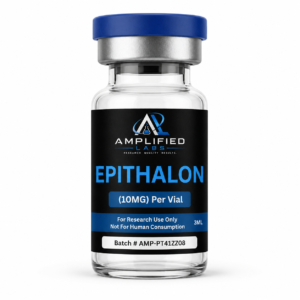 Epithalon research peptide vial amplified labs