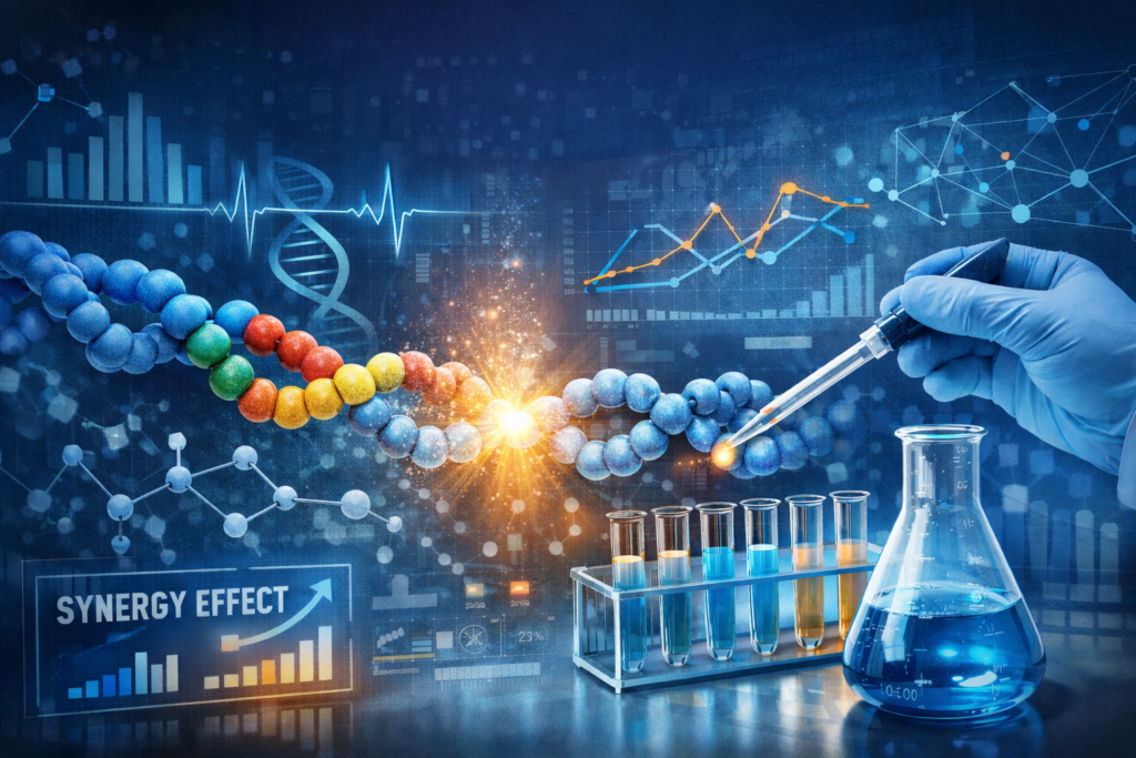 Efectos sinérgicos en la investigación de péptidos: lo que muestran los datos 2