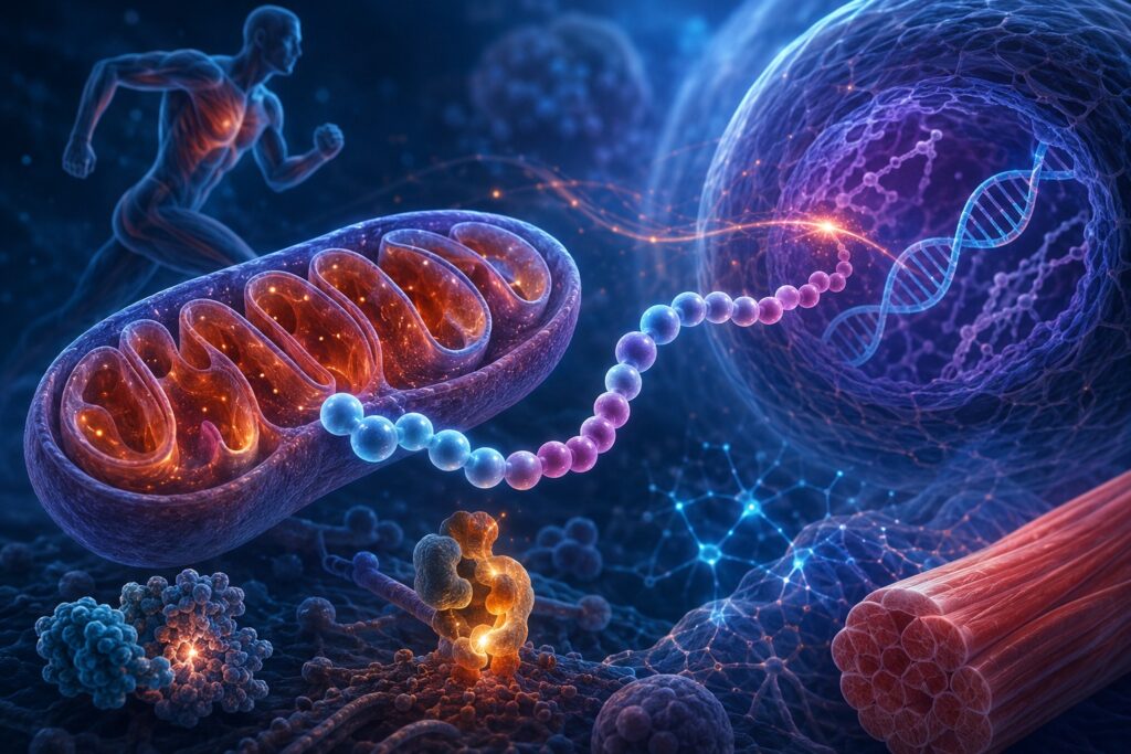 Investigación sobre MOTS-c y la señalización mitocondrial