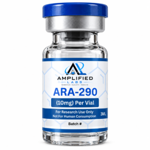 ARA-290 10mg lyophilized research peptide vial for controlled laboratory research